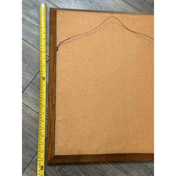 James Haymson Williamsburg Watercolor Print Govenor’s Palace Wood Frame Colonial - Picture 9 of 10